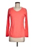 Layer 8 100% Polyester Orange 3/4 Sleeve T-Shirt Size M - photo 1