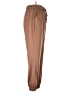 Unbranded 100% Polyester Solid Brown Casual Pants Size L - photo 4
