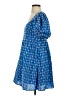 Rhode 100% Cotton Argyle Blue Casual Dress Size S - photo 5