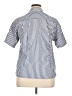 Assorted Brands Stripes Blue Short Sleeve Blouse Size XL (estimated) - photo 2