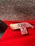 Q&A 100% Polyester Red Sleeveless Blouse Size S - photo 7