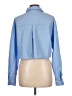 Shein Blue Long Sleeve Blouse Size L - photo 2