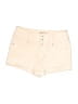 BLUE SPICE Solid Ivory Shorts Size 7 - photo 1