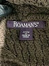 Roaman's 100% Acrylic Chevron-herringbone Brown Turtleneck Sweater Size 22 - 24 - photo 7