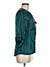 Elementz Teal 3/4 Sleeve Blouse Size M - photo 4