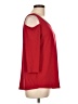 JM Collection Red 3/4 Sleeve Top Size L (petite) - photo 4