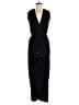 Spense Solid Black Jumpsuit Size 6 - photo 1