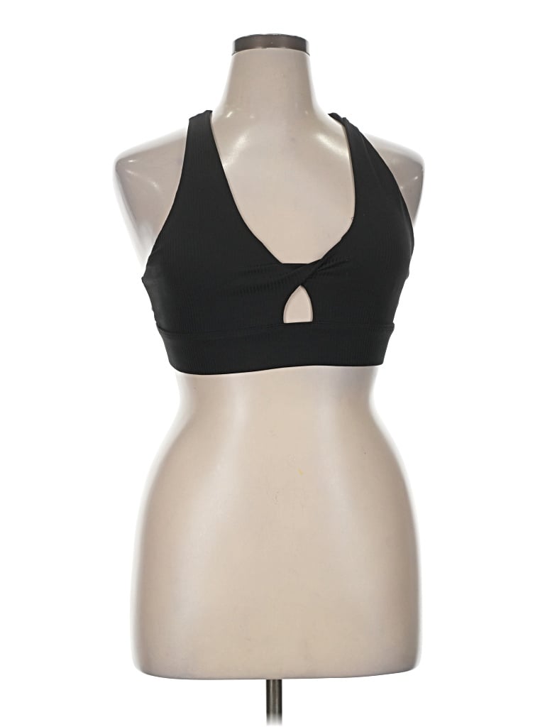 Pre-owned Fabletics Sports Bra In Black