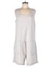 New Directions Solid Gray Romper Size L - photo 1