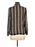 Assorted Brands Chevron-herringbone Brown Long Sleeve Blouse Size M - photo 2