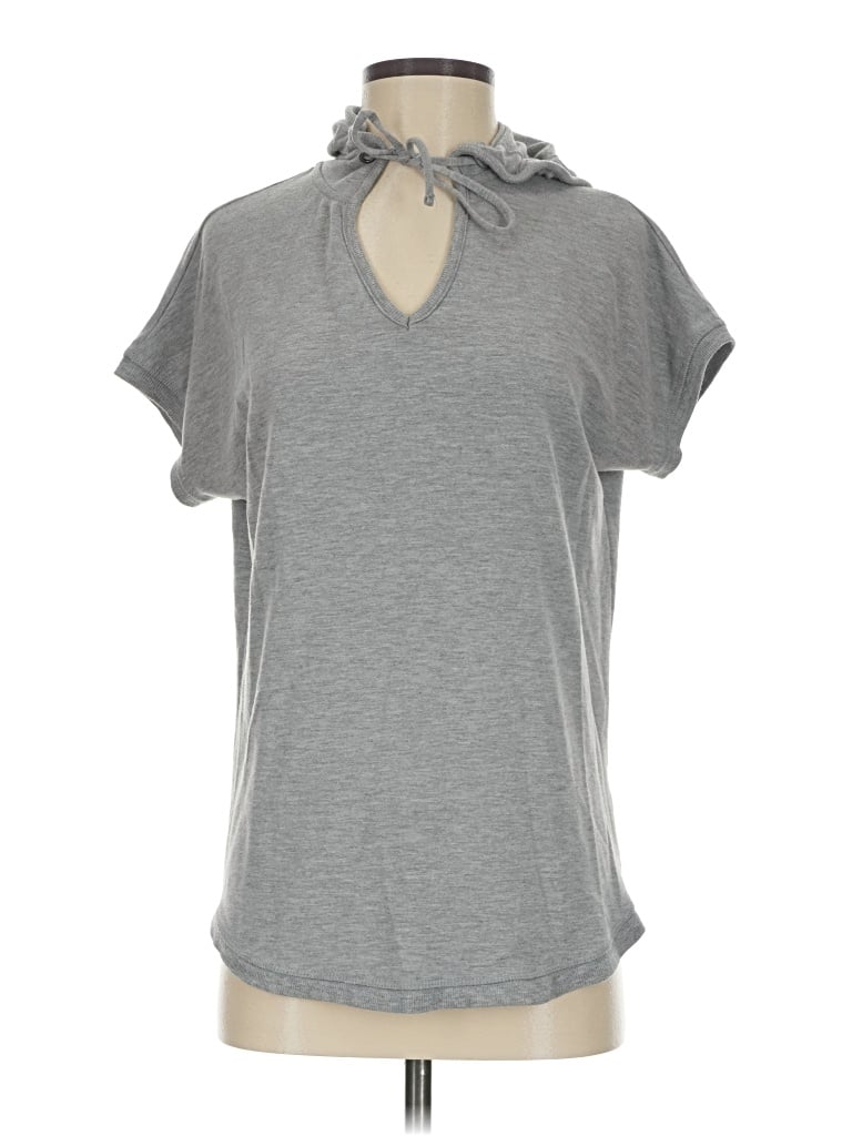 Pre-owned Harmony And Balance Cardigan Sweater In Gray