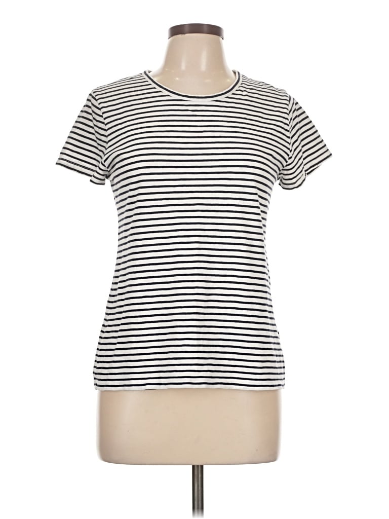 Pre-owned J.crew Mercantile Short Sleeve T-shirt In White