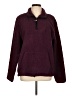 Victoria's Secret Pink 100% Polyester Burgundy Pullover Sweater Size L - photo 1