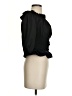 Express 100% Polyester Black 3/4 Sleeve Blouse Size S - photo 4