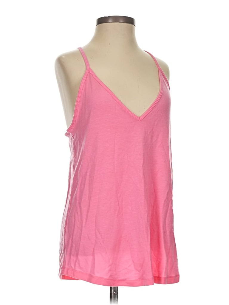 Athleta Tank Top Pink Halter Neckline Tops