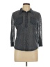 Aeropostale 100% Polyester Black 3/4 Sleeve Blouse Size L - photo 1