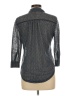 Aeropostale 100% Polyester Black 3/4 Sleeve Blouse Size L - photo 2
