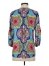 Crosby Paisley Blue 3/4 Sleeve Blouse Size XS - photo 2