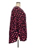 Ellos 100% Rayon Red 3/4 Sleeve Blouse Size 28 - photo 4