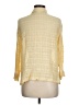 Chico's Yellow 3/4 Sleeve Button-Down Shirt Size Med (1) - photo 2
