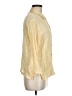 Chico's Yellow 3/4 Sleeve Button-Down Shirt Size Med (1) - photo 4