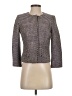 J.Crew Polka Dots Gold Purple Jacket Size 0 - photo 1