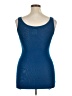 FUZZI 100% Nylon Blue Tank Top Size XL - photo 2
