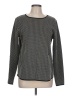Elle Houndstooth Black Pullover Sweater Size L - photo 1
