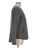 Elle Houndstooth Black Pullover Sweater Size L - photo 4