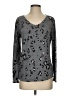 24/7 Maurices Animal Print Gray Pullover Sweater Size S - photo 1