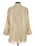 Zara Tan 3/4 Sleeve Button-Down Shirt Size S - photo 2