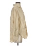 Zara Tan 3/4 Sleeve Button-Down Shirt Size S - photo 4