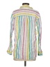 Gap 100% Linen Stripes White Long Sleeve Button-Down Shirt Size XS - photo 2