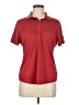 Cutter & Buck 100% Polyester Red Short Sleeve Polo Size M - photo 1