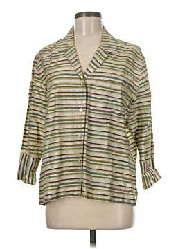 Chico's Design 3/4 Sleeve Silk Top