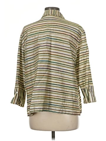 Chico's Design 3/4 Sleeve Silk Top (view 2)