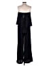 KLD Signature Solid Black Jumpsuit Size S - photo 2