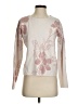 Tahari Floral Ivory Pullover Sweater Size XS - photo 1
