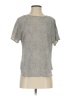 Anne Klein 100% Polyester Gray Short Sleeve Top Size XS - photo 1