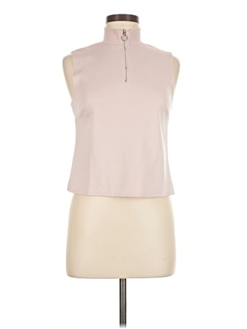 Zara W&B Collection Sleeveless Blouse (view 1)