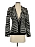 Leifnotes Polka Dots Black Blazer Size 4 - photo 1