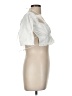 Zara White Short Sleeve Blouse Size XS - photo 4