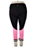 Zelos Color Block Pink Active Pants Size 3X - photo 2