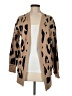 Zesica Animal Print Tan Cardigan Size M - photo 1
