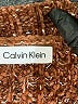 Calvin Klein 100% Polyester Tweed Brown Turtleneck Sweater Size S (estimated) - photo 7