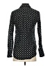 J.Crew Polka Dots Black Long Sleeve Blouse Size 00 - photo 2