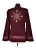 Figue Burgundy Blazer Size 6 - photo 2