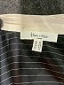 Assorted Brands 100% Polyester Stripes Black button down Size XS - photo 7