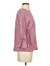 Massimo Dutti Pink 3/4 Sleeve Blouse Size XS - photo 4