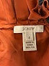 J.Crew 100% Silk Orange Sleeveless Silk Top Size 0 - photo 7
